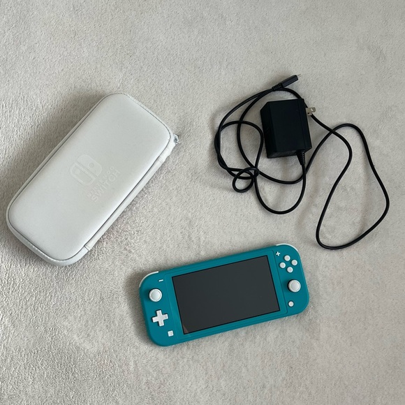 Nintendo Switch Lite Turquoise - Picture 2 of 9